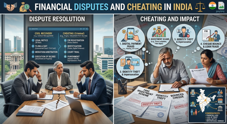 Financial Disputes and Cheating in India