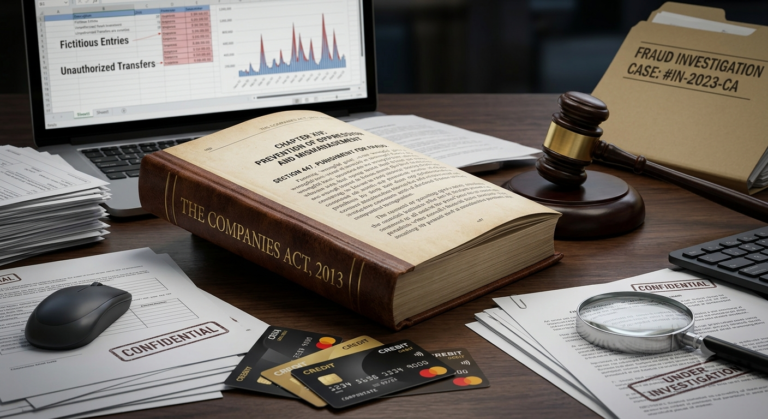 Financial Fraud under the Companies Act, 2013