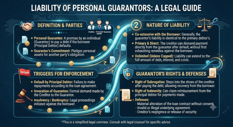 Liability of Personal Guarantors Under the Insolvency and Bankruptcy Code, 2016
