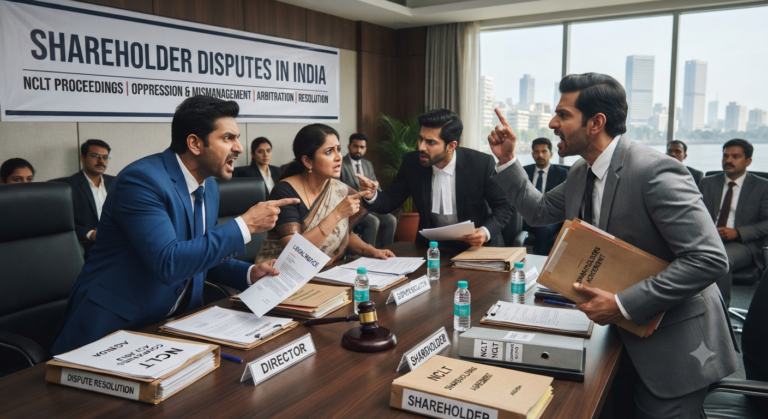 Shareholder Disputes in India:- A Case Law Analysis
